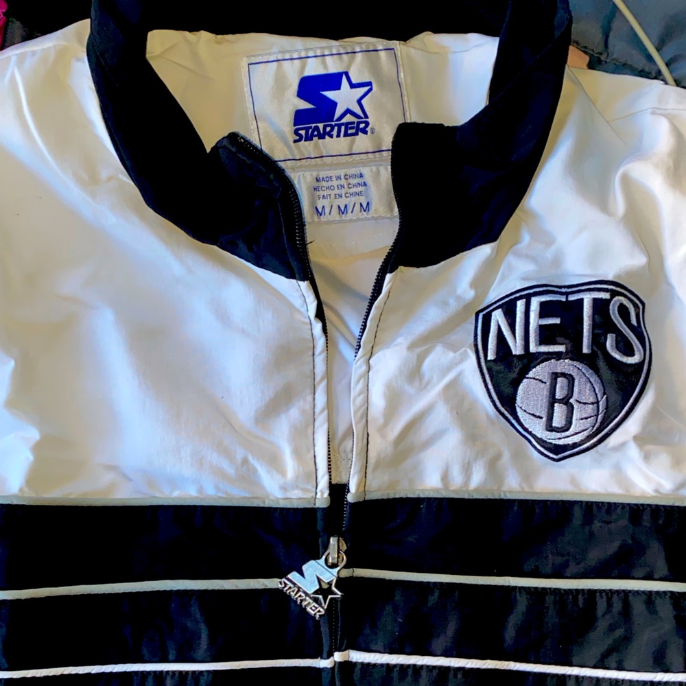 Starter New York Nets Windbreaker